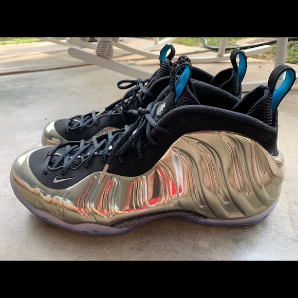 Nike Air Foamposite One AS NYC Chrome Sz 15